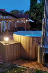 Gite Dordogne La Petite Clavelie Bain nordique spa